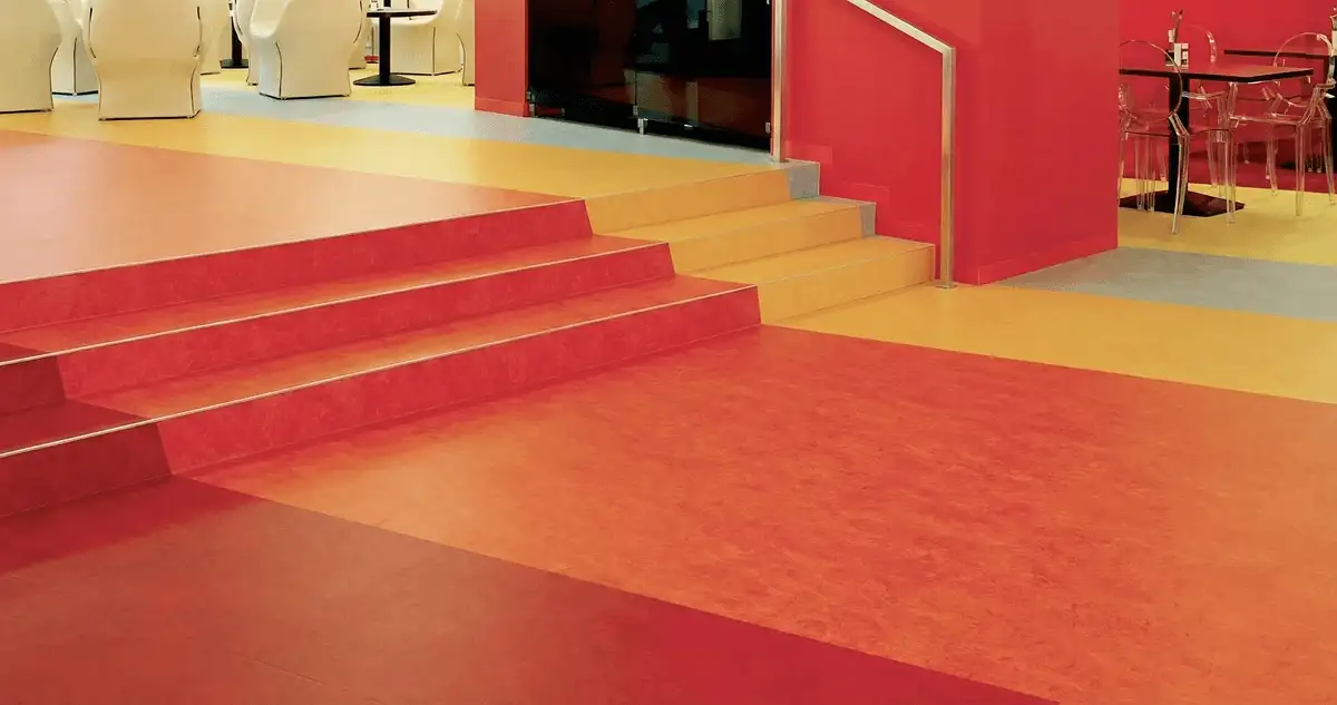 Snack bar with beautiful professionally installed linoleum flooring in Gilbert, AZ
